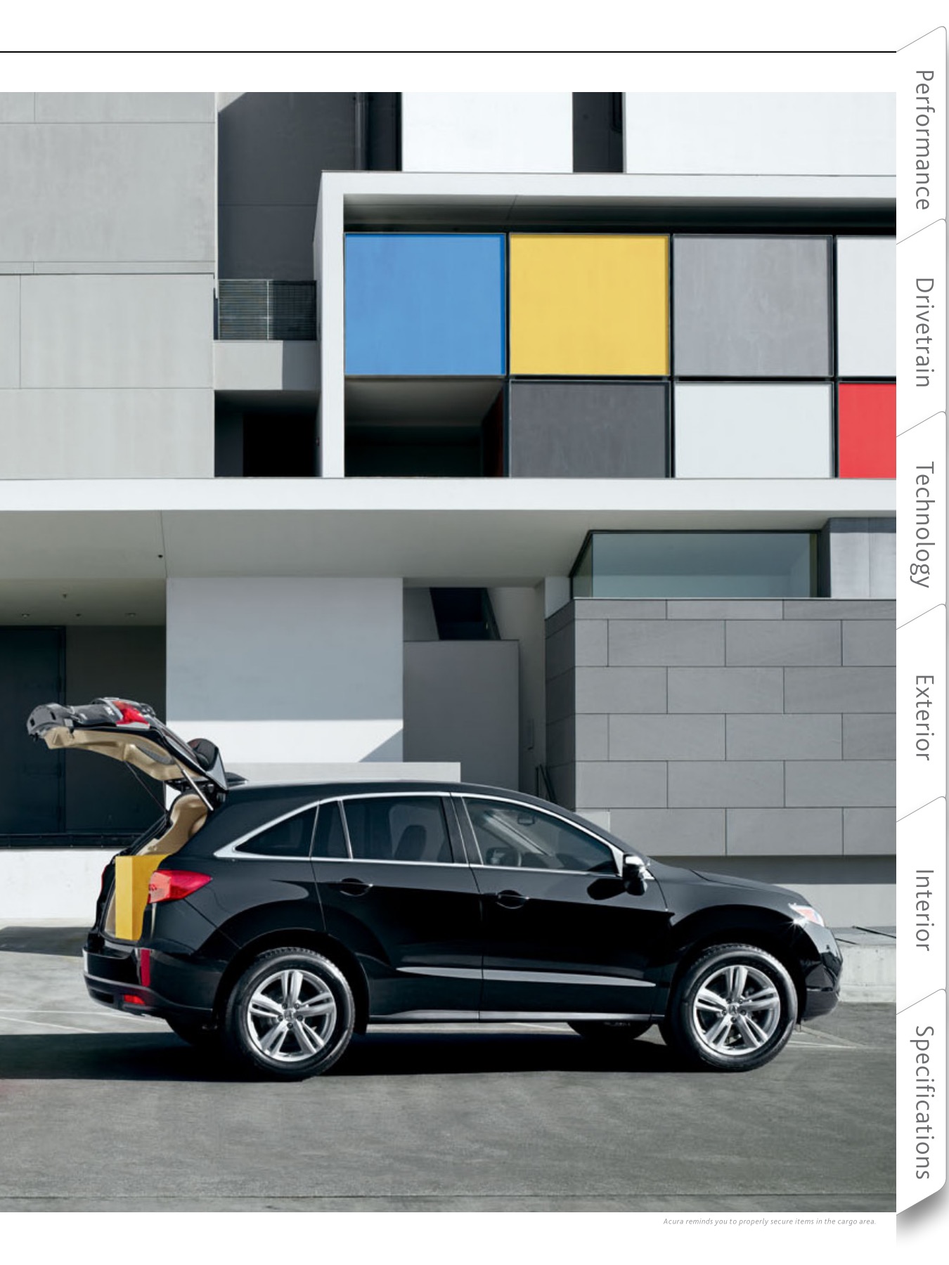 2013 Acura RDX Brochure Page 18